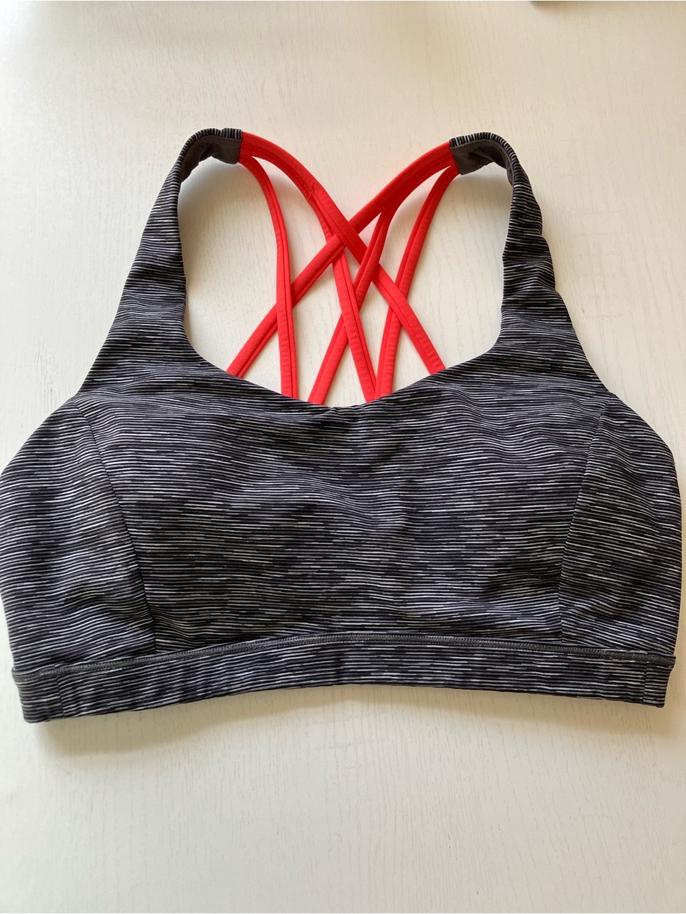 Lululemon Free To Be Serene Bra-Wee Are From Space (Size 8)